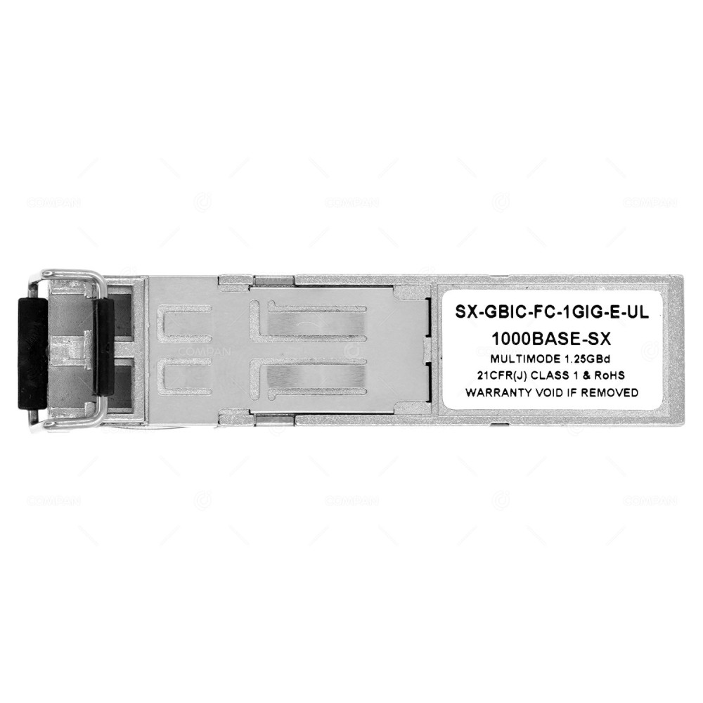 SX-GBIC-FC-1GIG-E-UL OPTICAL TRANSCEIVER MODULE 1.25GB 1000BASE-SX 850NM MM -